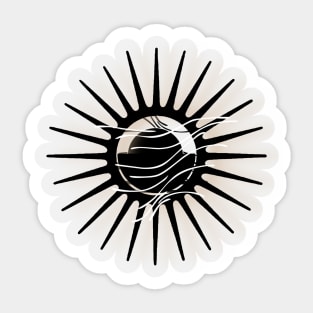 One Sun Sticker